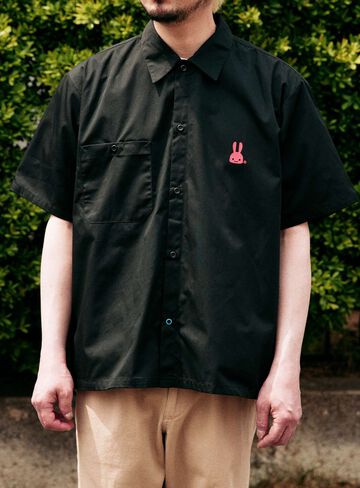 Short Sleeve Work Shirt - Text Design,, small image number 8