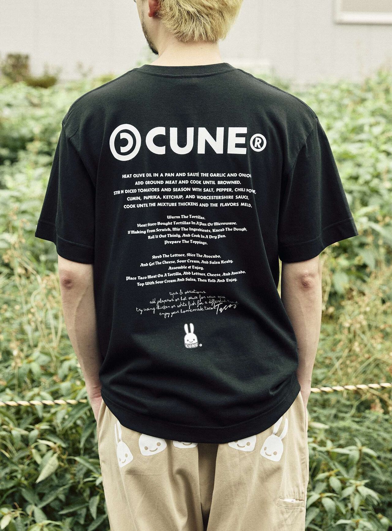 S/S Tee Tacos,BLACK, large image number 10