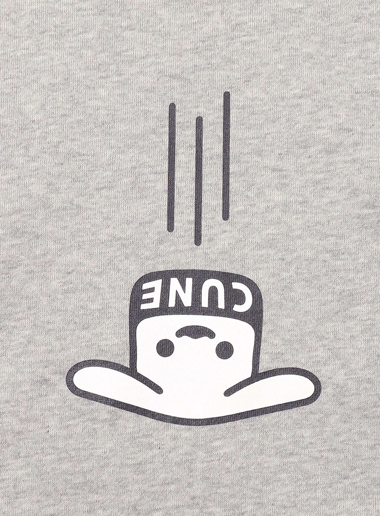 CUNE PULL PARKA - "Falling",BLACK, large image number 5