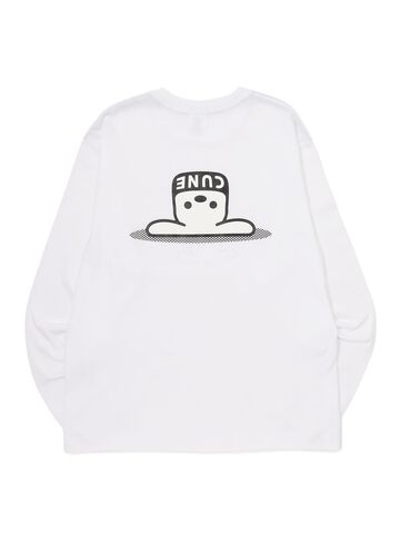CUNE L/S Tee "Fallen",WHITE, small image number 7