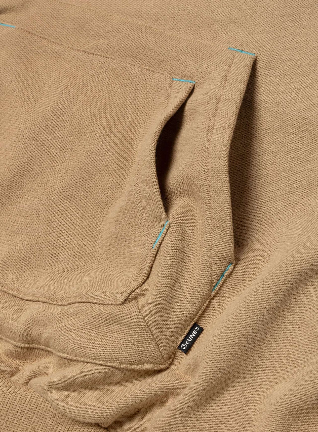 Layered Pocket Wide Pullover Hoodie,, large image number 3