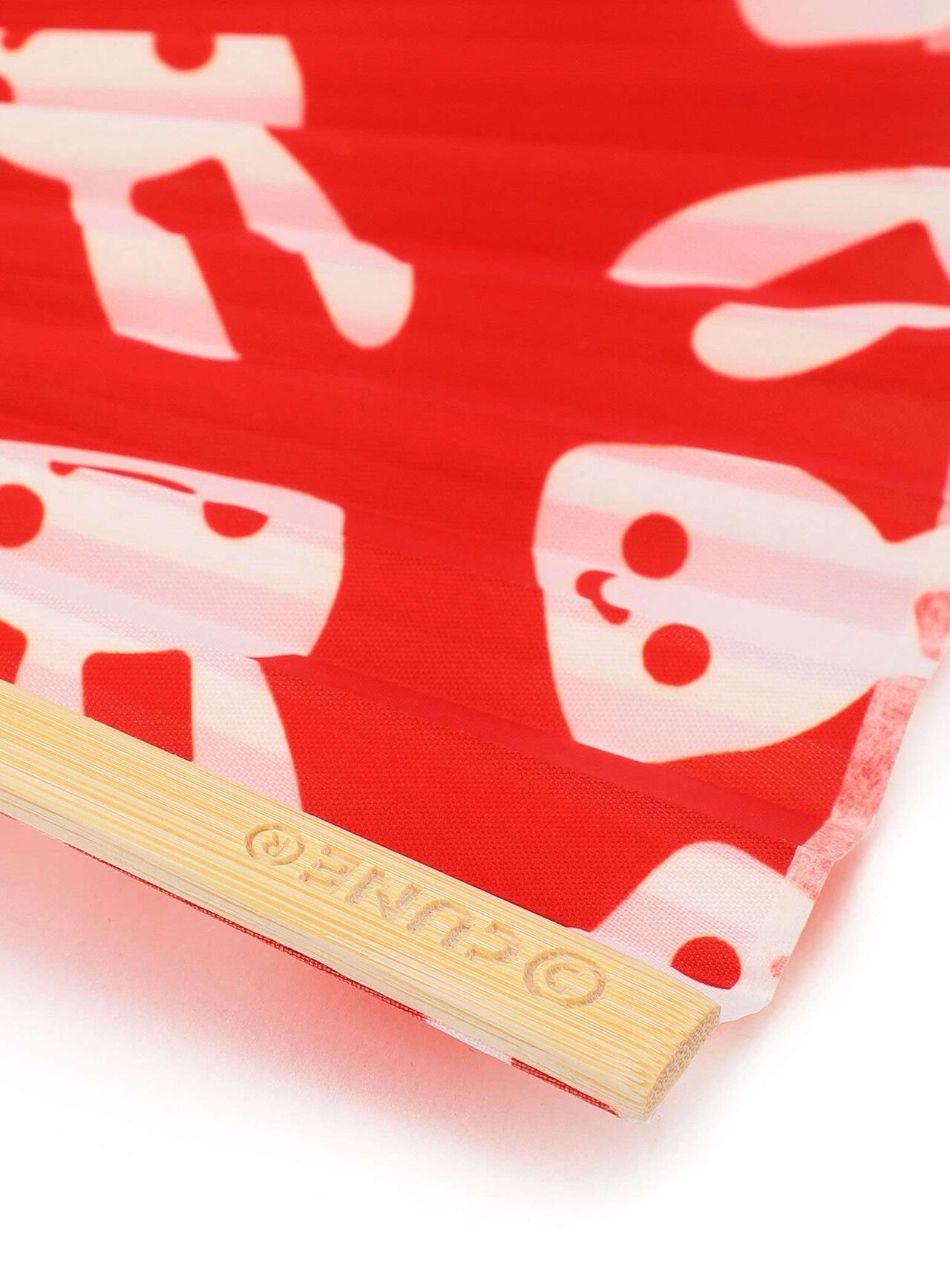 Bamboo and Fabric Fan,ONE, large image number 1