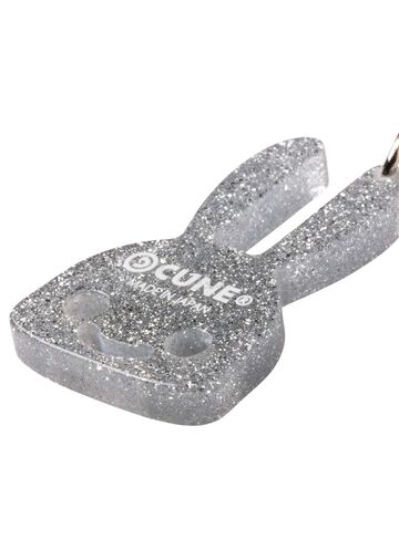 Clear Bunny Earrings 2P,GOLD, small image number 4
