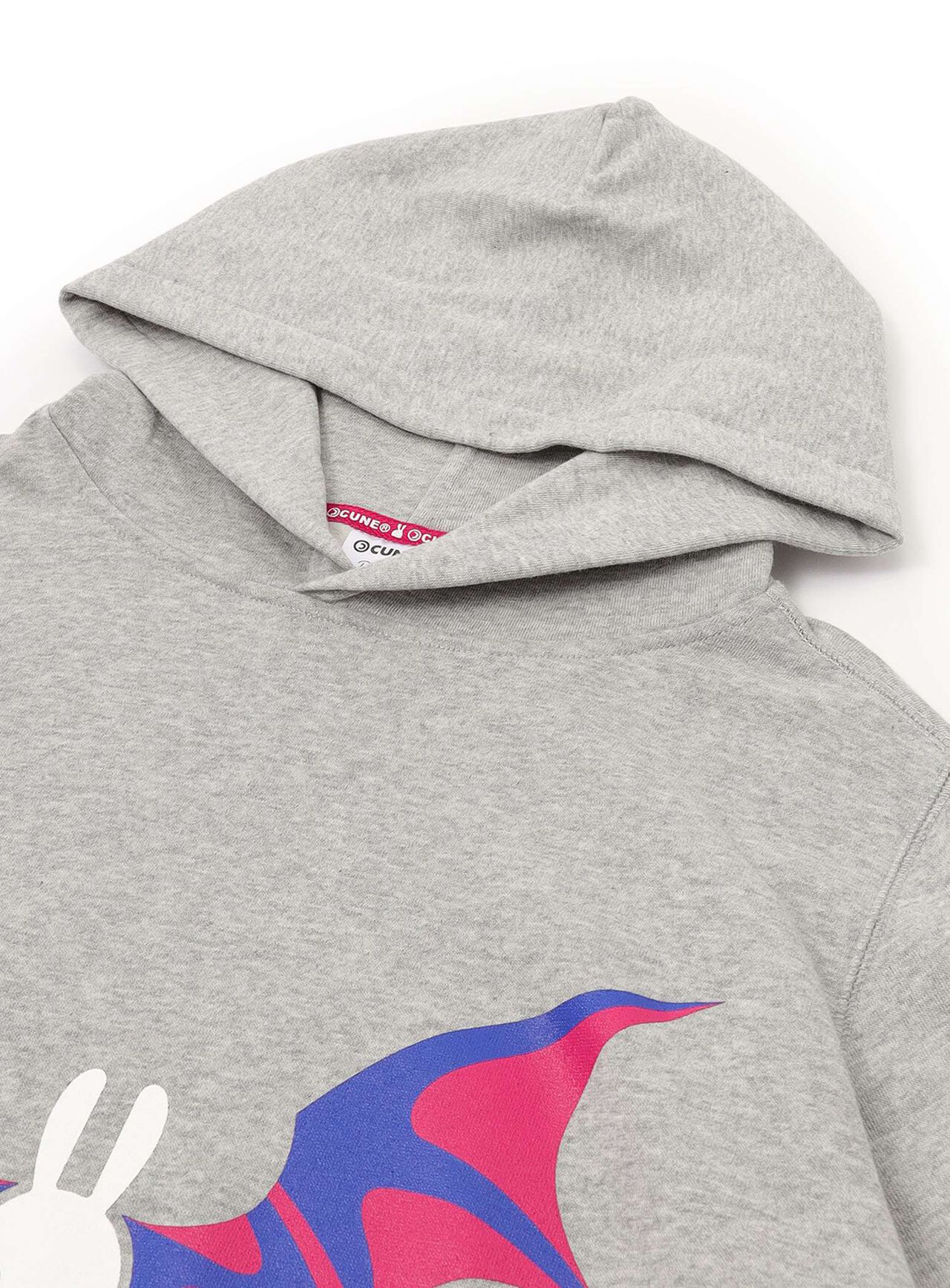 CUNE PULL PARKA Bat,BLACK, large image number 2