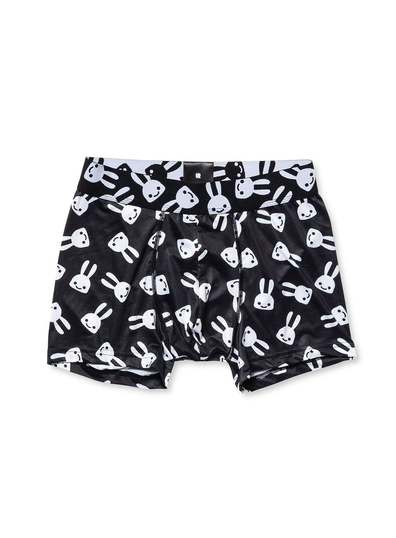 Boxer Brief Rabbit,BLACK, large image number 0