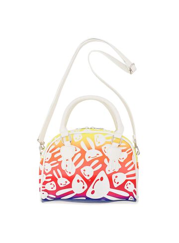 Mini Boston Bag - Wobbly Bunny,MULTI, small image number 0