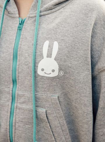 Layered Pocket Wide Full Zip Hoodie,, small image number 11