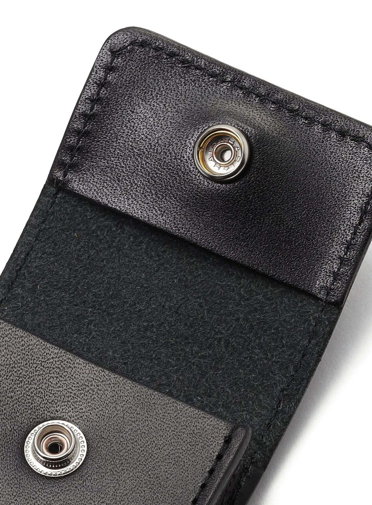 Leather Cigarette Case,BLACK, large image number 4