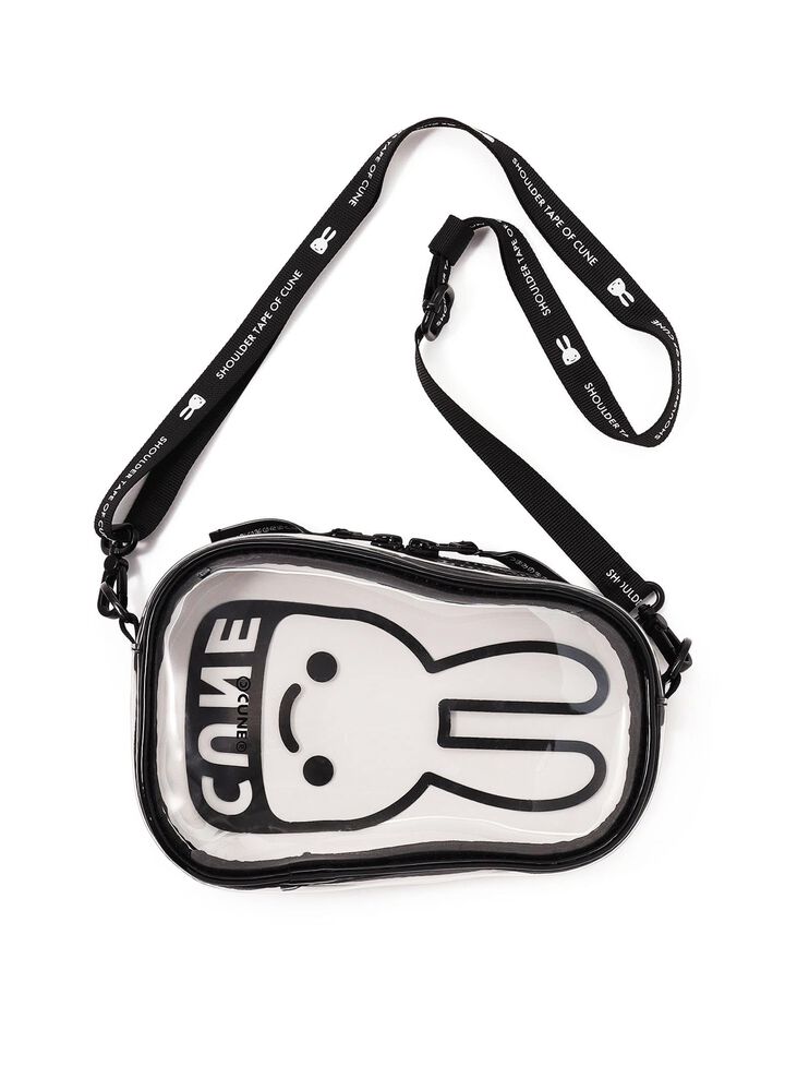 CUNE Rabbit Shoulder Clear Pouch,, medium