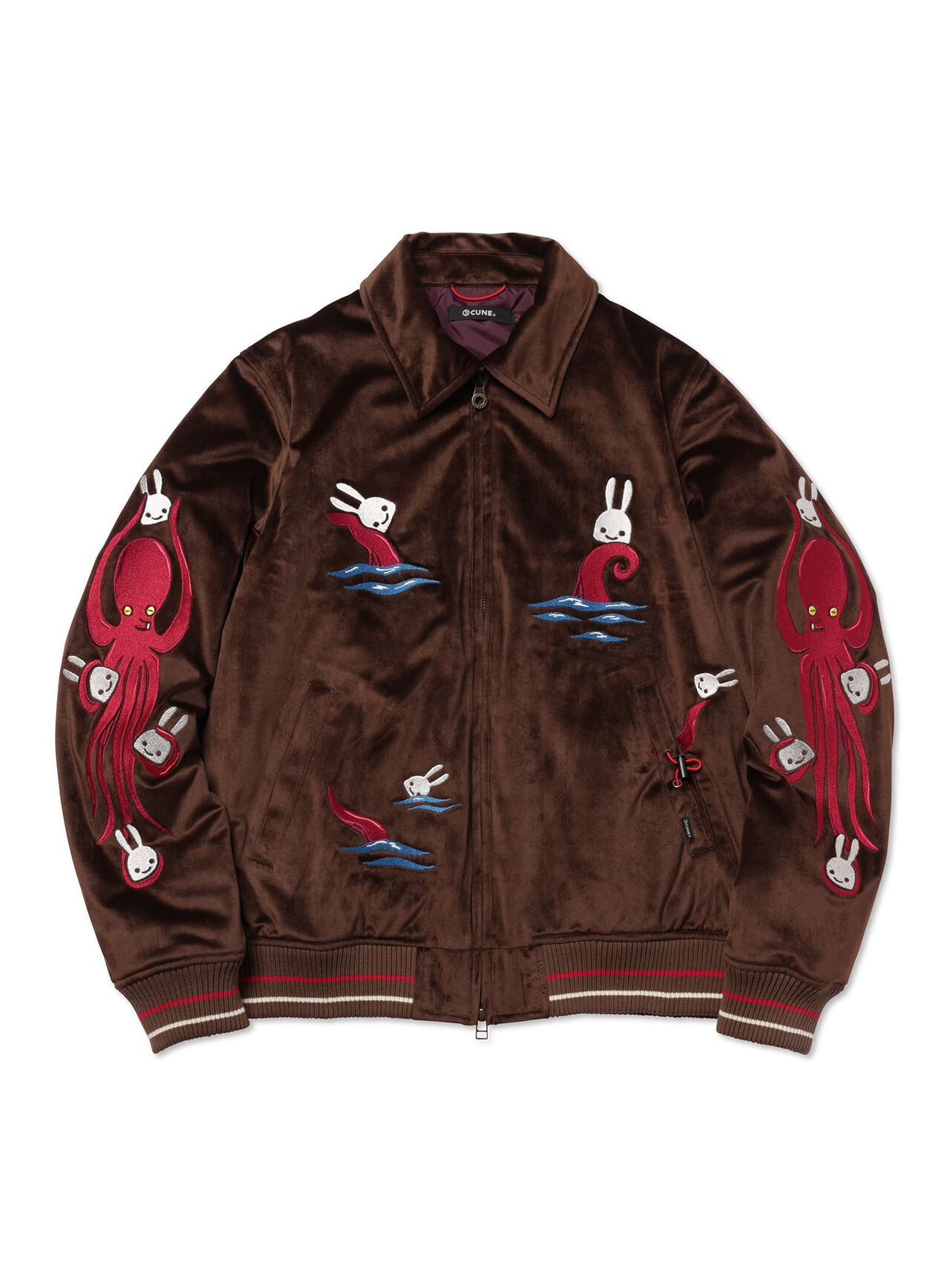 Madako's velour blouson,, large image number 5