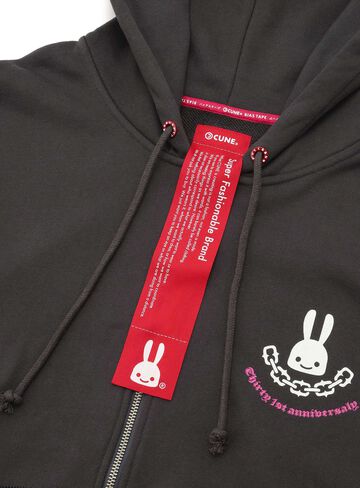 31st ANNIV Heavyweight Big Zip Hoodie - Gate,C.GRAY, small image number 3