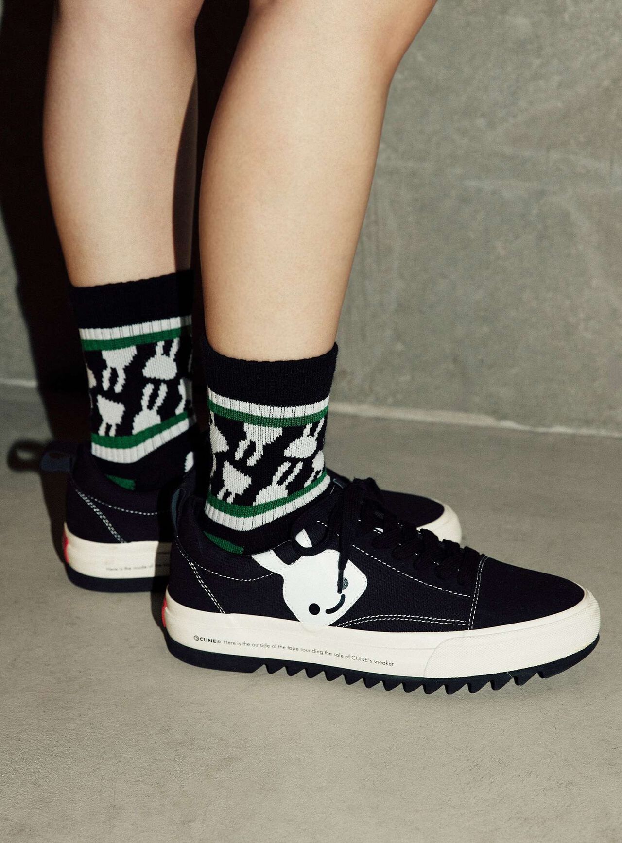 CUNE Short Socks - Line,ONE, large image number 7