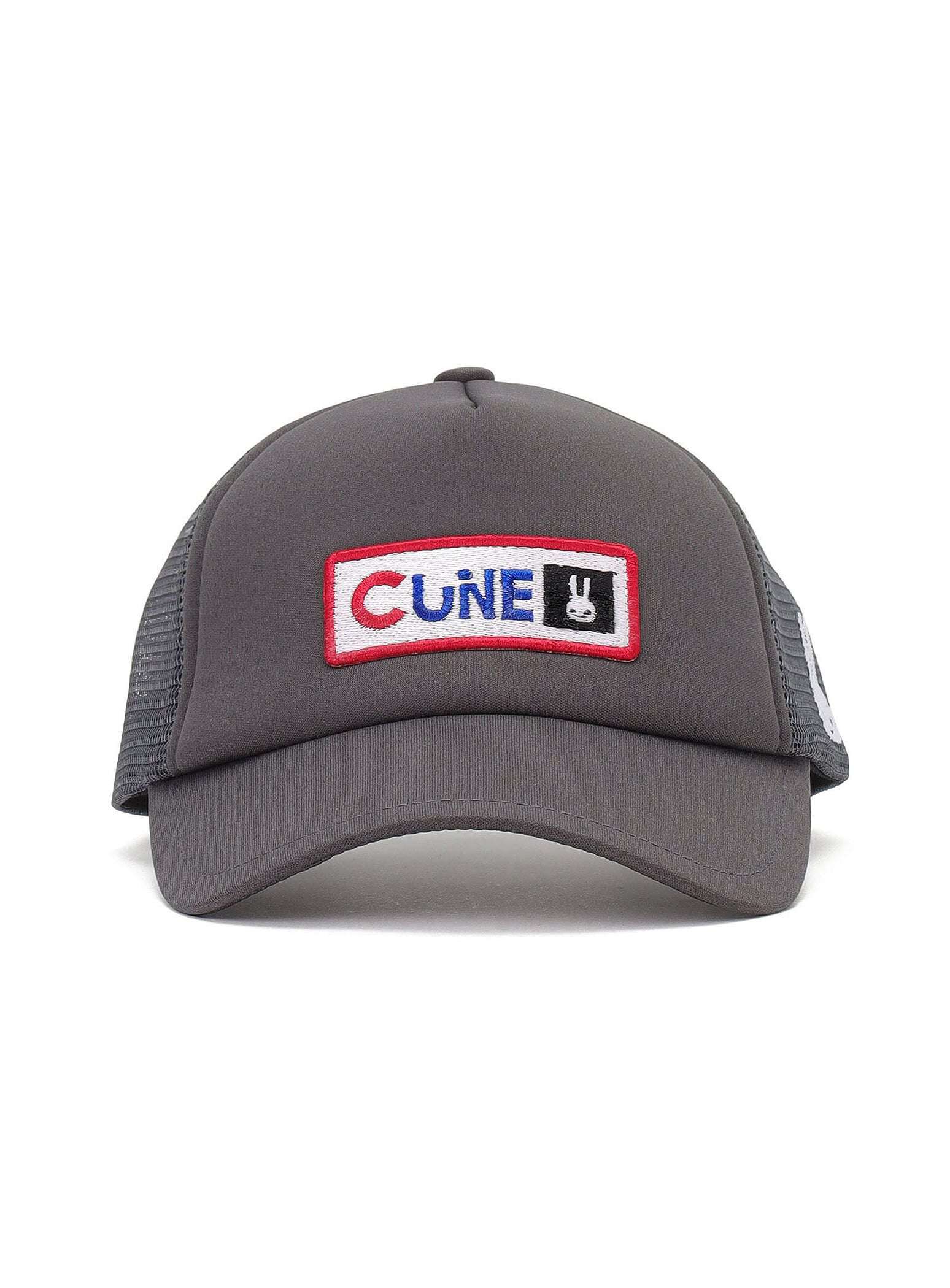 badge mesh cap