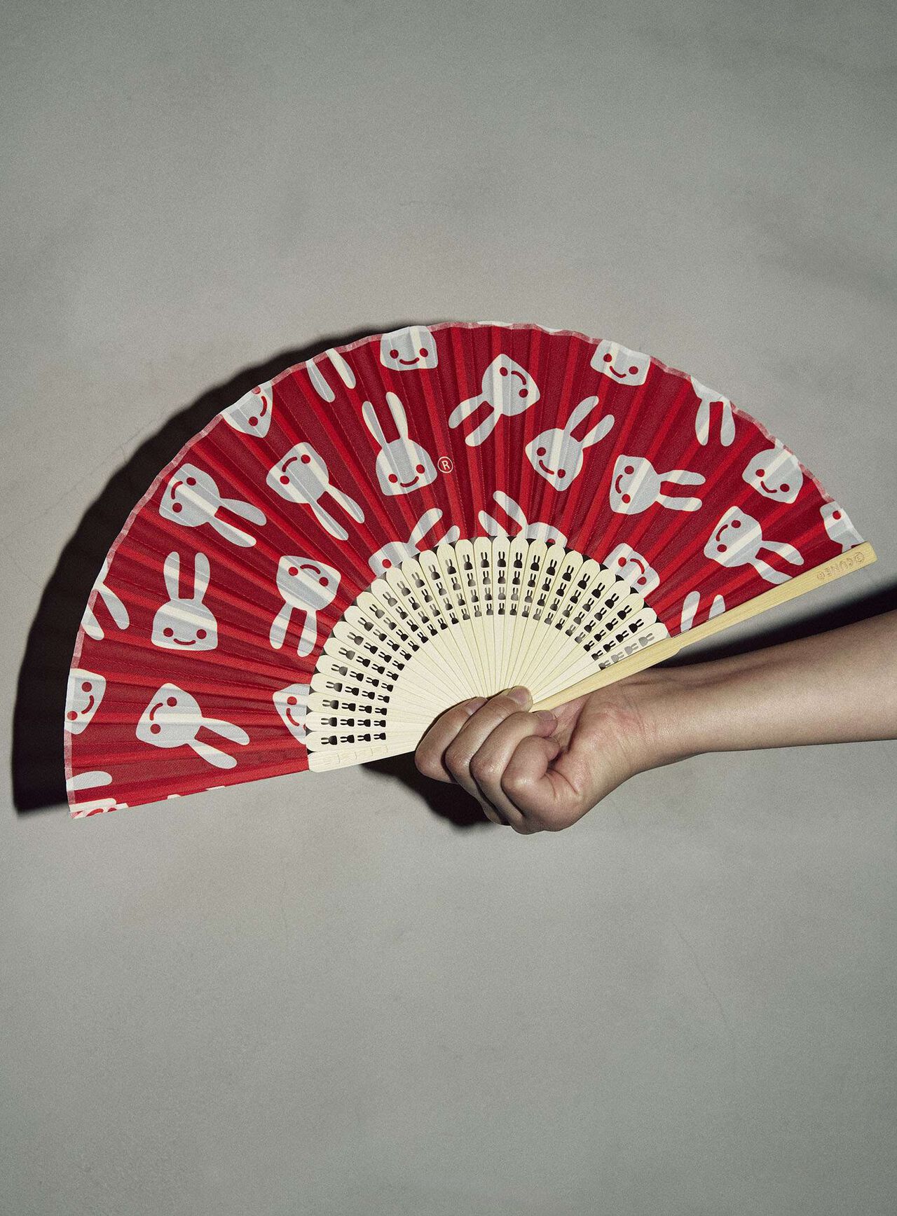 Bamboo and Fabric Fan,ONE, large image number 13
