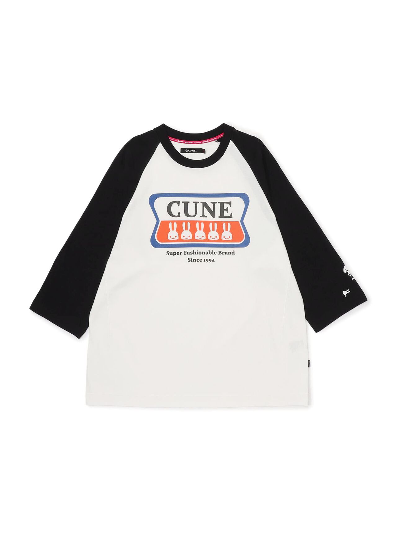Dog and Human Raglan T-Shirt U5,WHITE, large image number 0