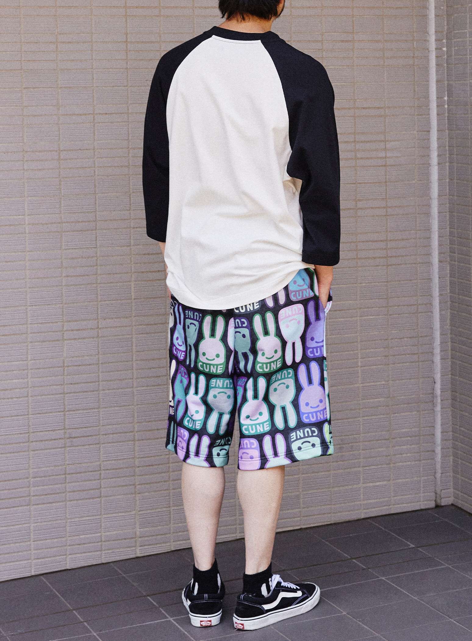 CUNE rabbit patterned shorts