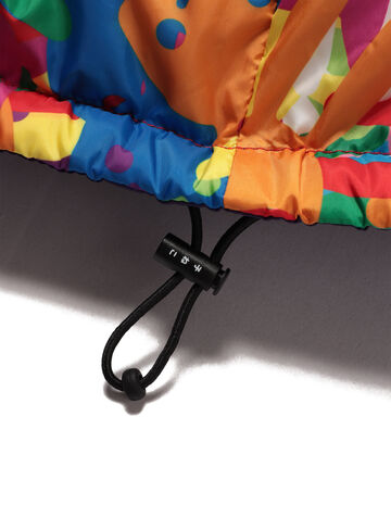 Reversible down jacket with lots of rabbits,, small image number 7