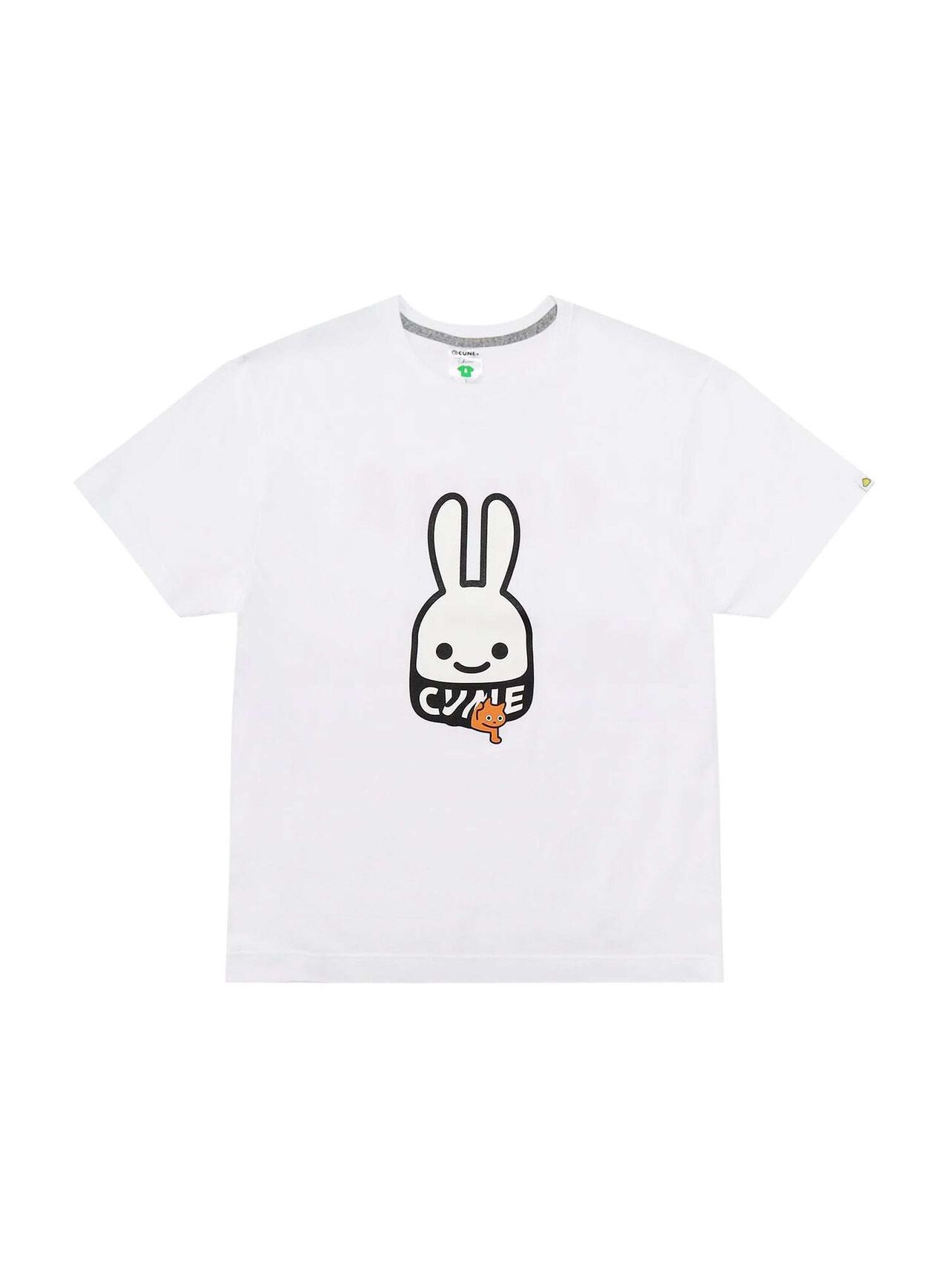 S/S Tee Noren Curtain,WHITE, large image number 0