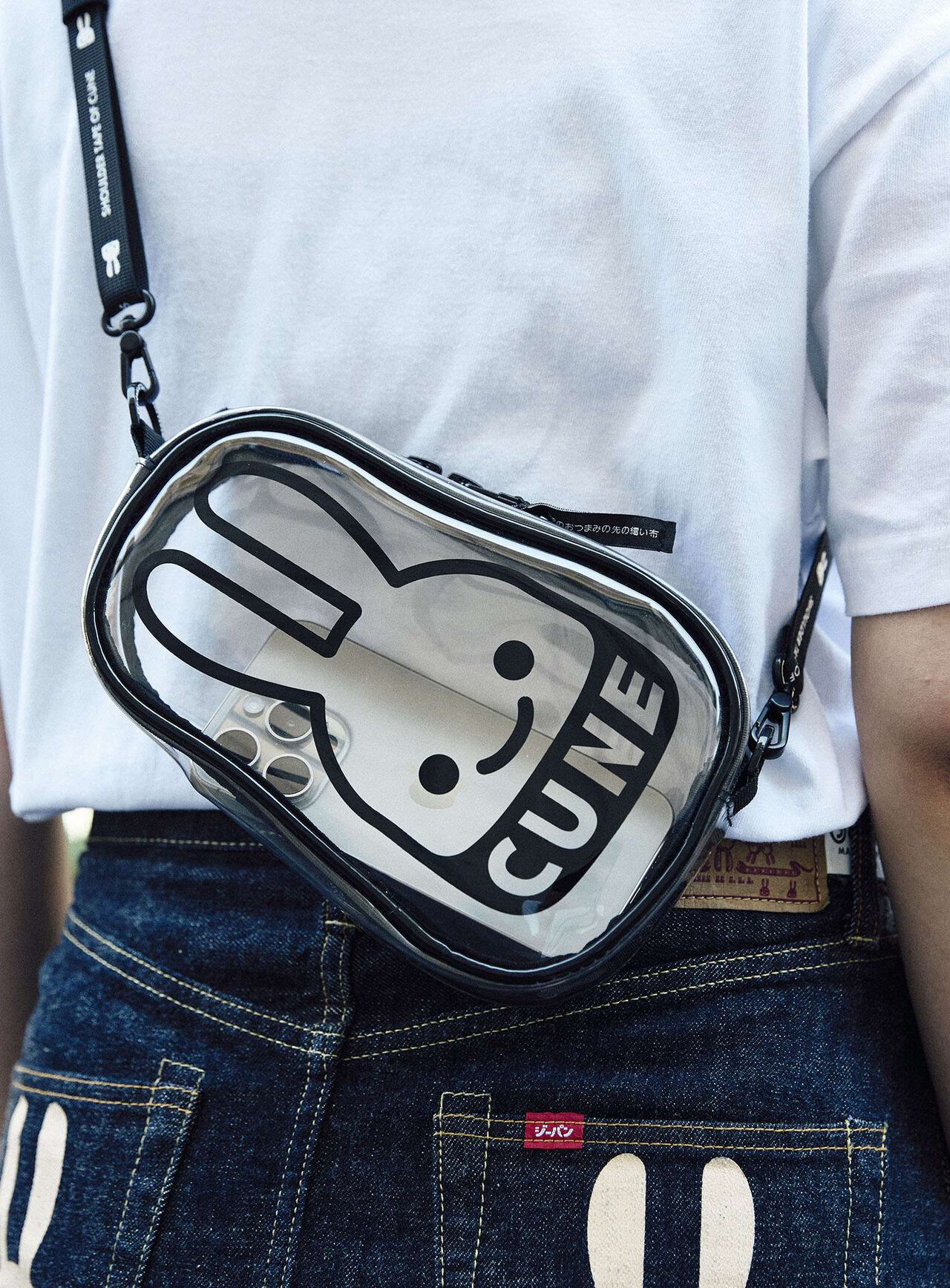 CUNE Rabbit Shoulder Clear Pouch,ONE, large image number 8