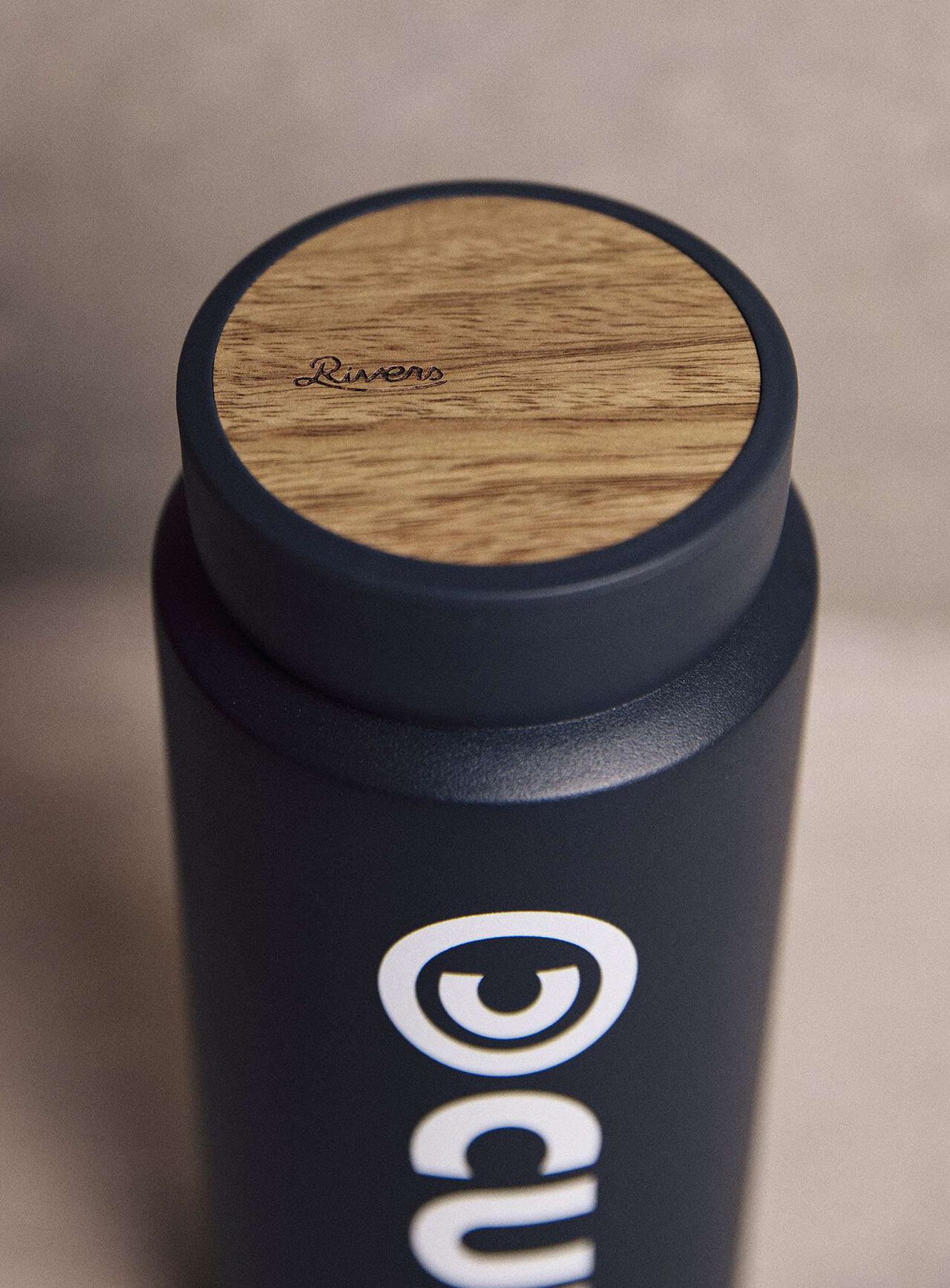 Wooden-Lid Stainless Steel Bottle,ONE, large image number 15