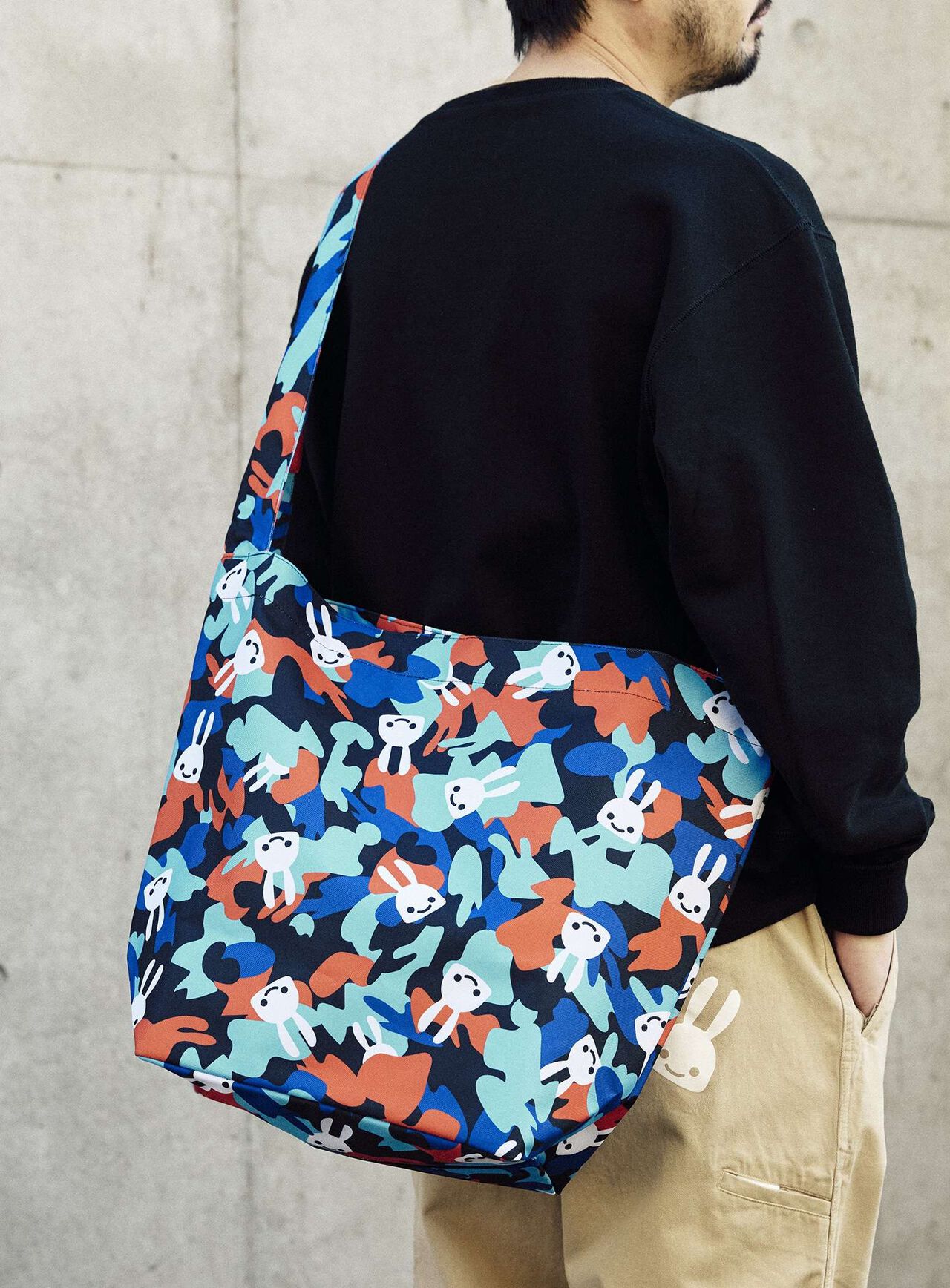 Shoulder Bag CUNE Toxic Camo,MULTI, large image number 5