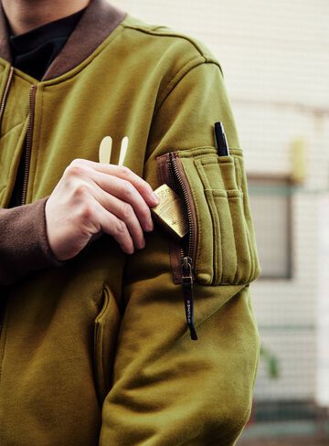 Sweat Flight Blouson,, small image number 16