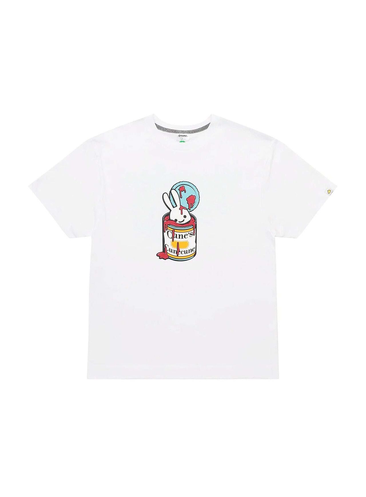 S/S Tee Can,WHITE, large image number 0