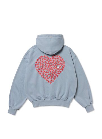 Layered Pocket Wide Pullover Hoodie,, small image number 6