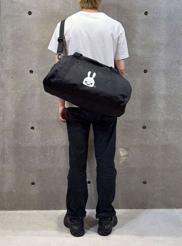 2WAY Duffle Bag,BLACK, small image number 4