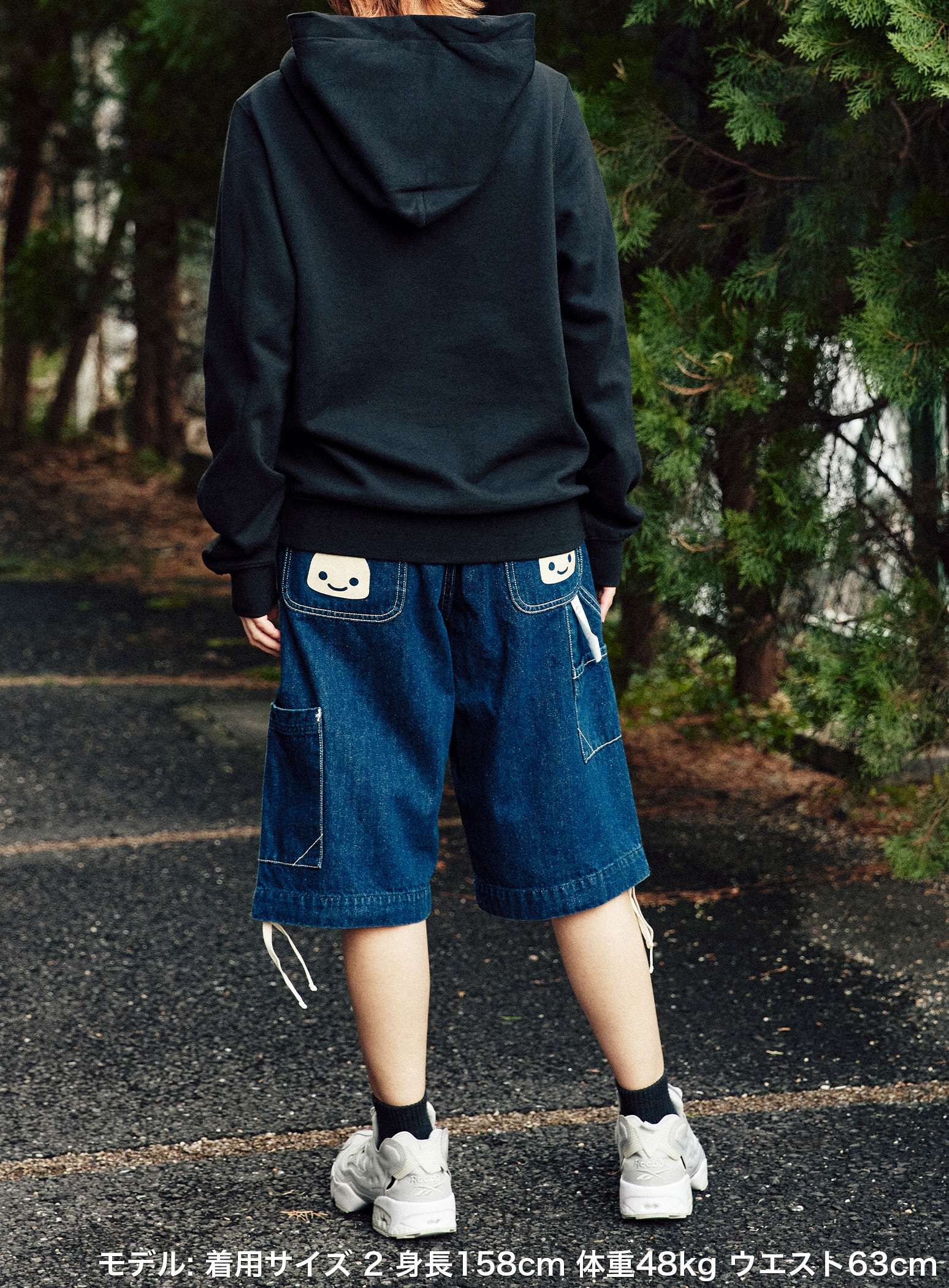 CUNE WORK Painter Shorts Denim OW