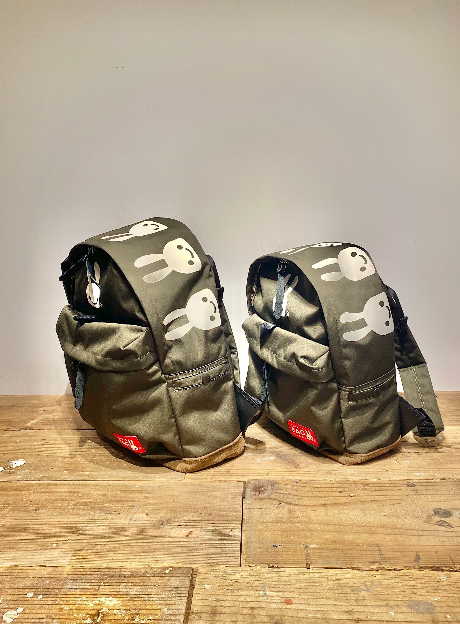 CUNE backpack in Cordura R with leather bottom M