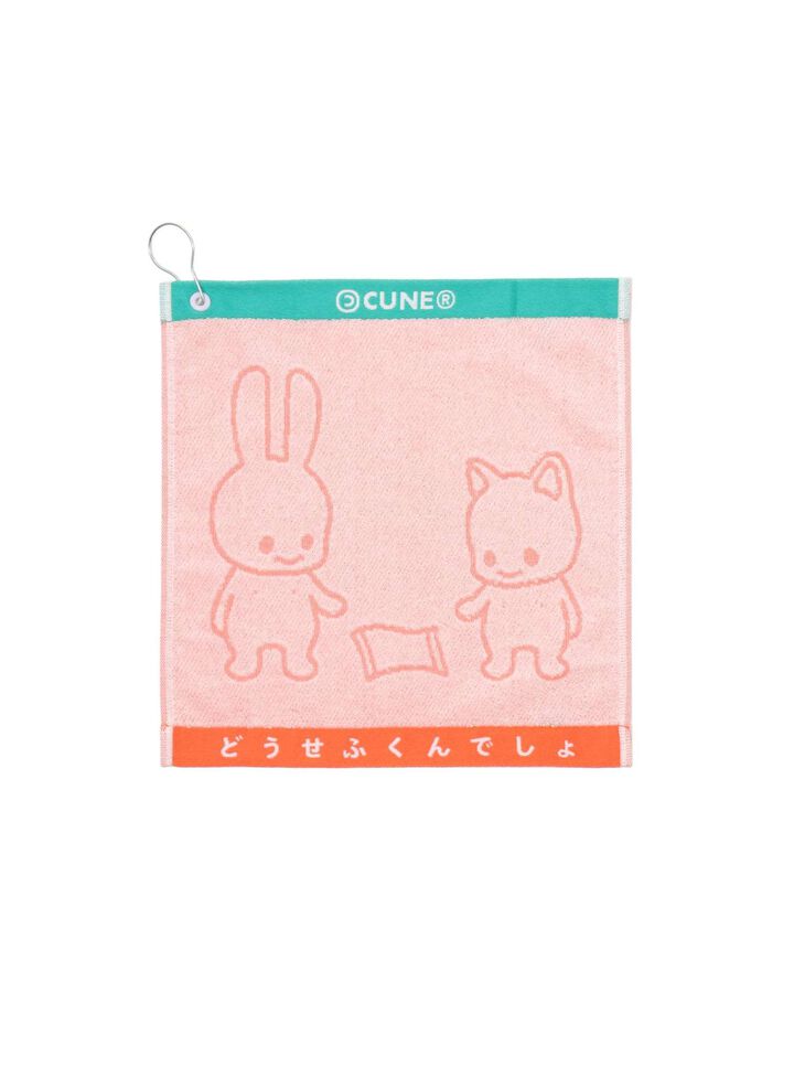 Hand Towel Usachan & Neko-chan,, medium