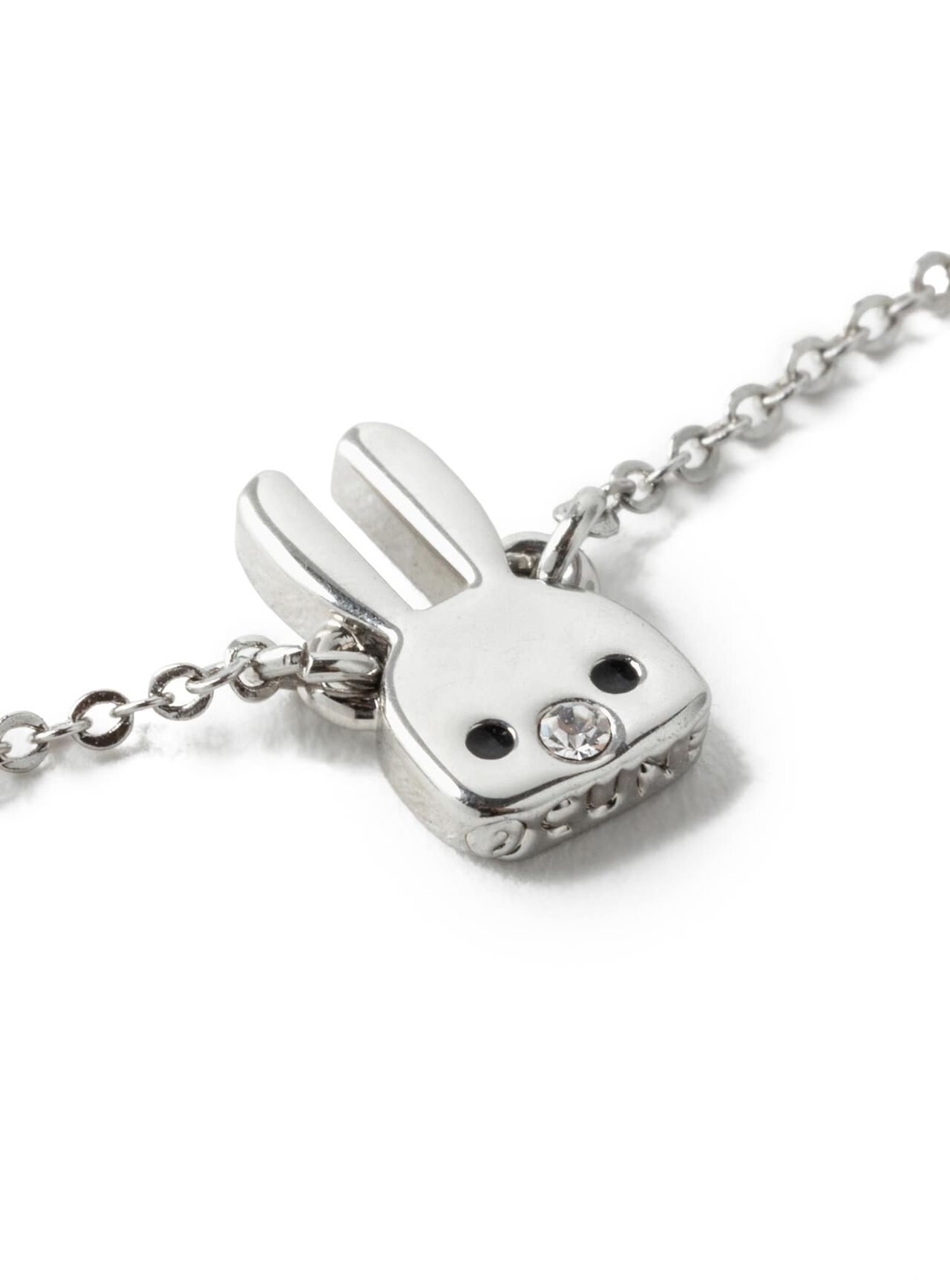 Rabbit eating stone necklace,ONE, large image number 4
