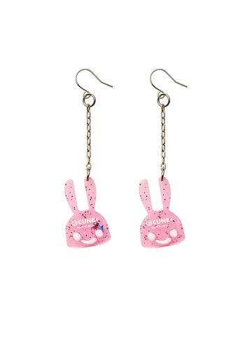 Clear Bunny Earrings 2P,BLUE, small image number 7
