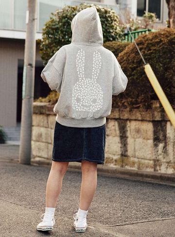 Layered Pocket Wide Full Zip Hoodie,, small image number 8