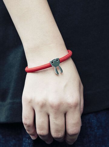 Rabbit Charm Elastic Bracelet,ONE, small image number 10