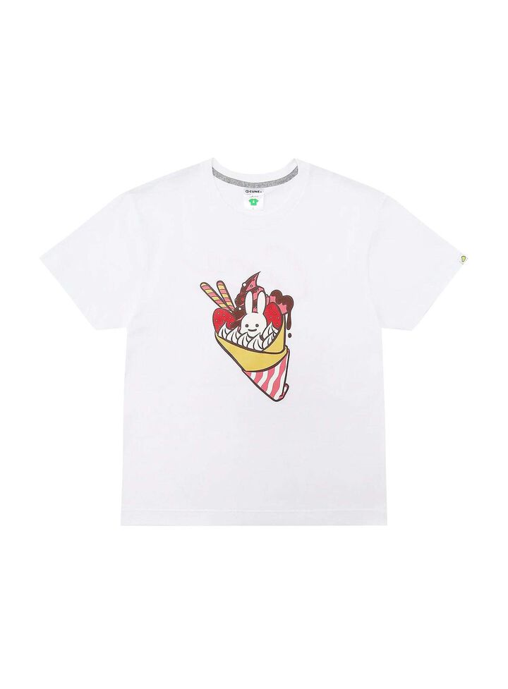 S/S Tee Crepe,, medium