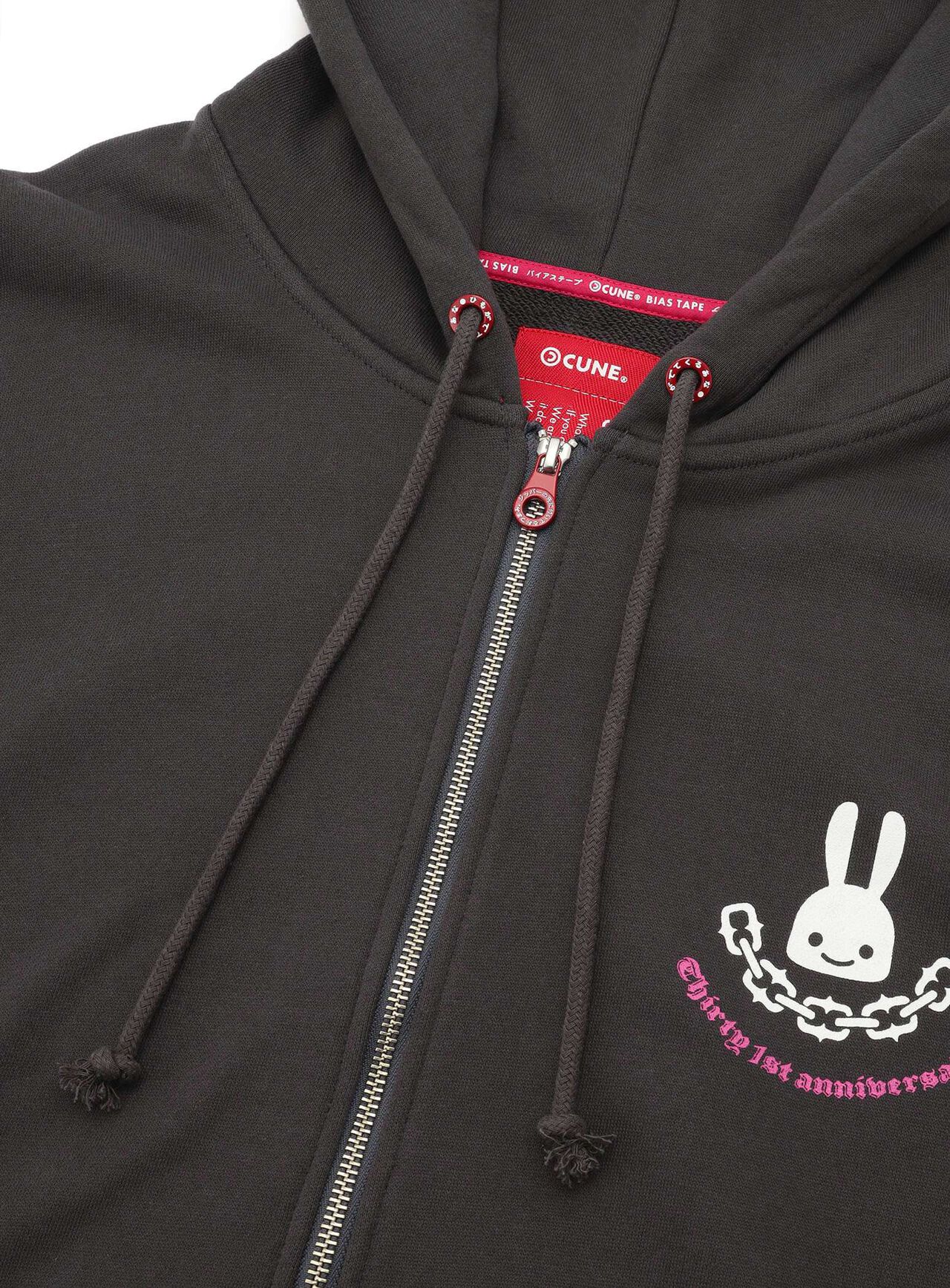 31st ANNIV Heavyweight Big Zip Hoodie - Gate,C.GRAY, large image number 2