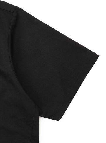 Short Sleeve Work Shirt with Monochrome Logo,, small image number 6