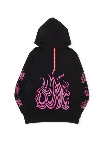 CUNE Zip Parka - Flames,BLACK, small image number 0