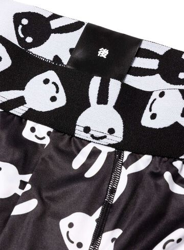 Boxer Brief Rabbit,BLACK, small image number 2