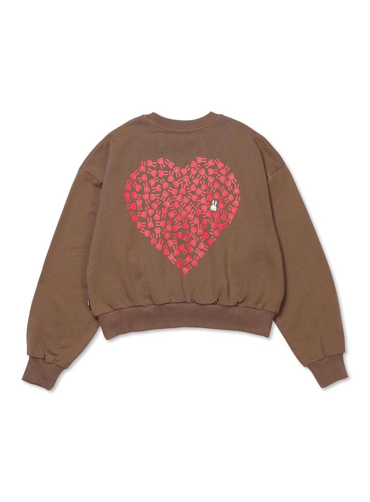 Wide Crew Neck Sweatshirt,, medium