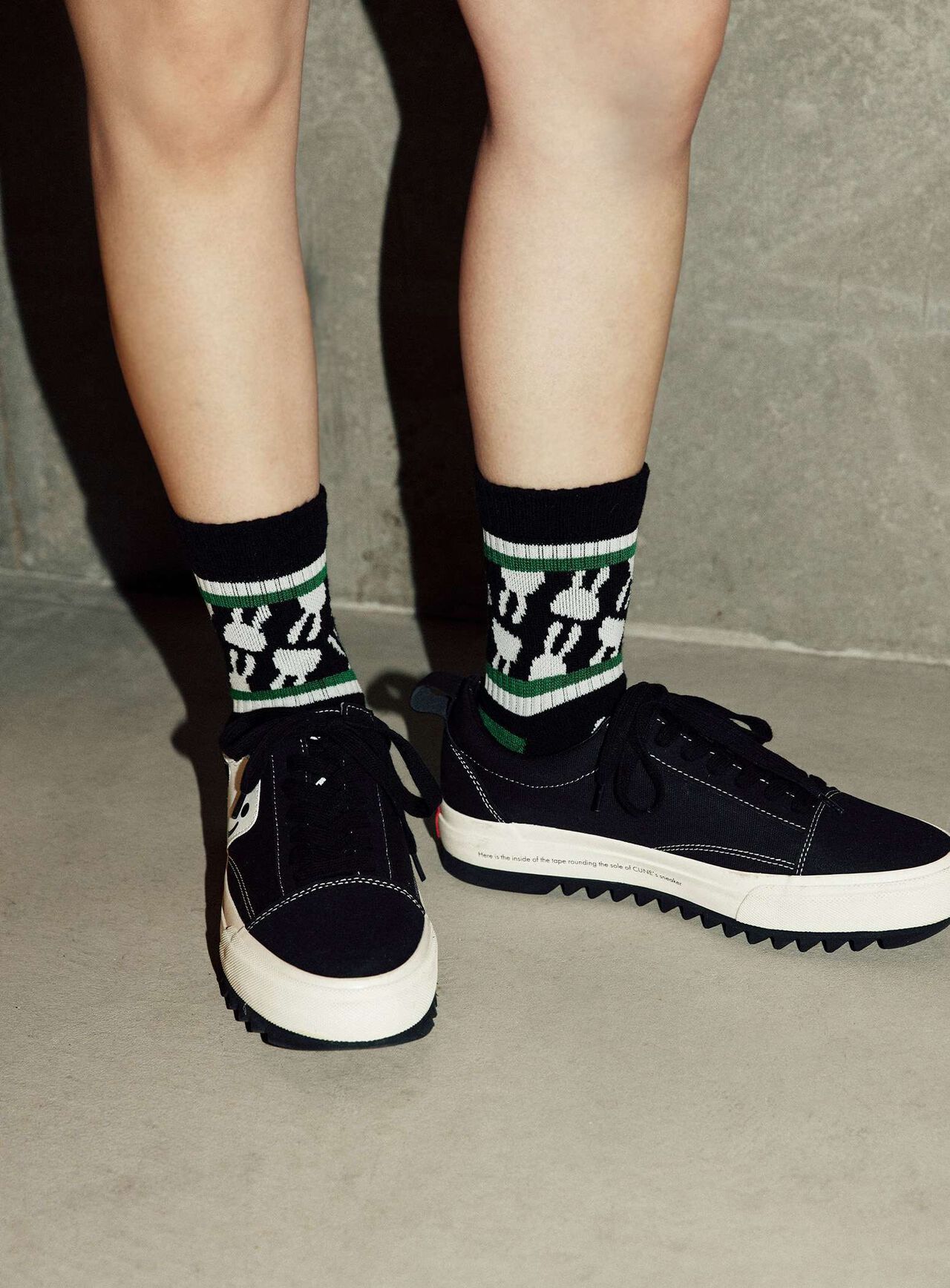 CUNE Short Socks - Line,ONE, large image number 8