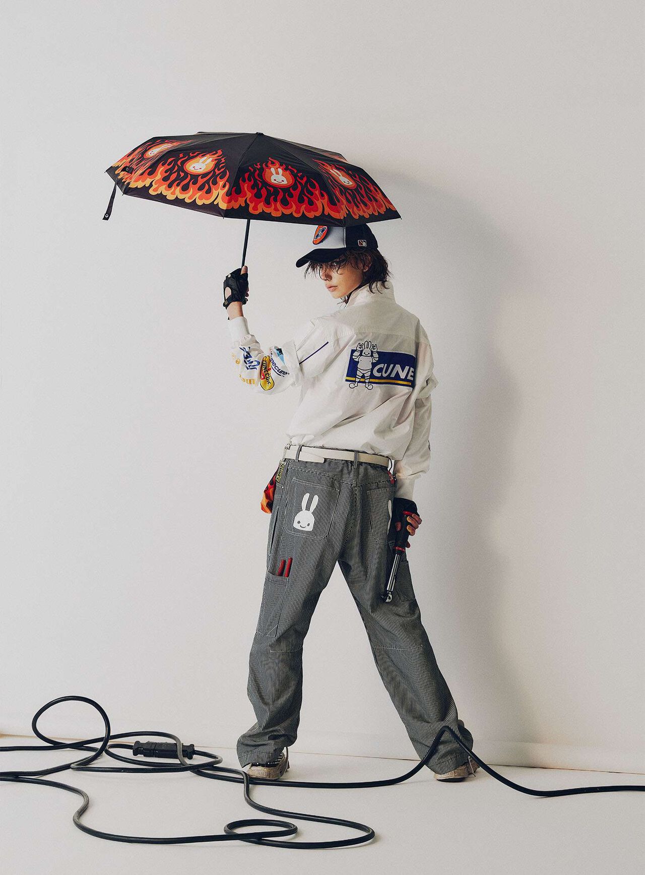 Fire Umbrella: All-Weather Folding Umbrella,ONE, large image number 4