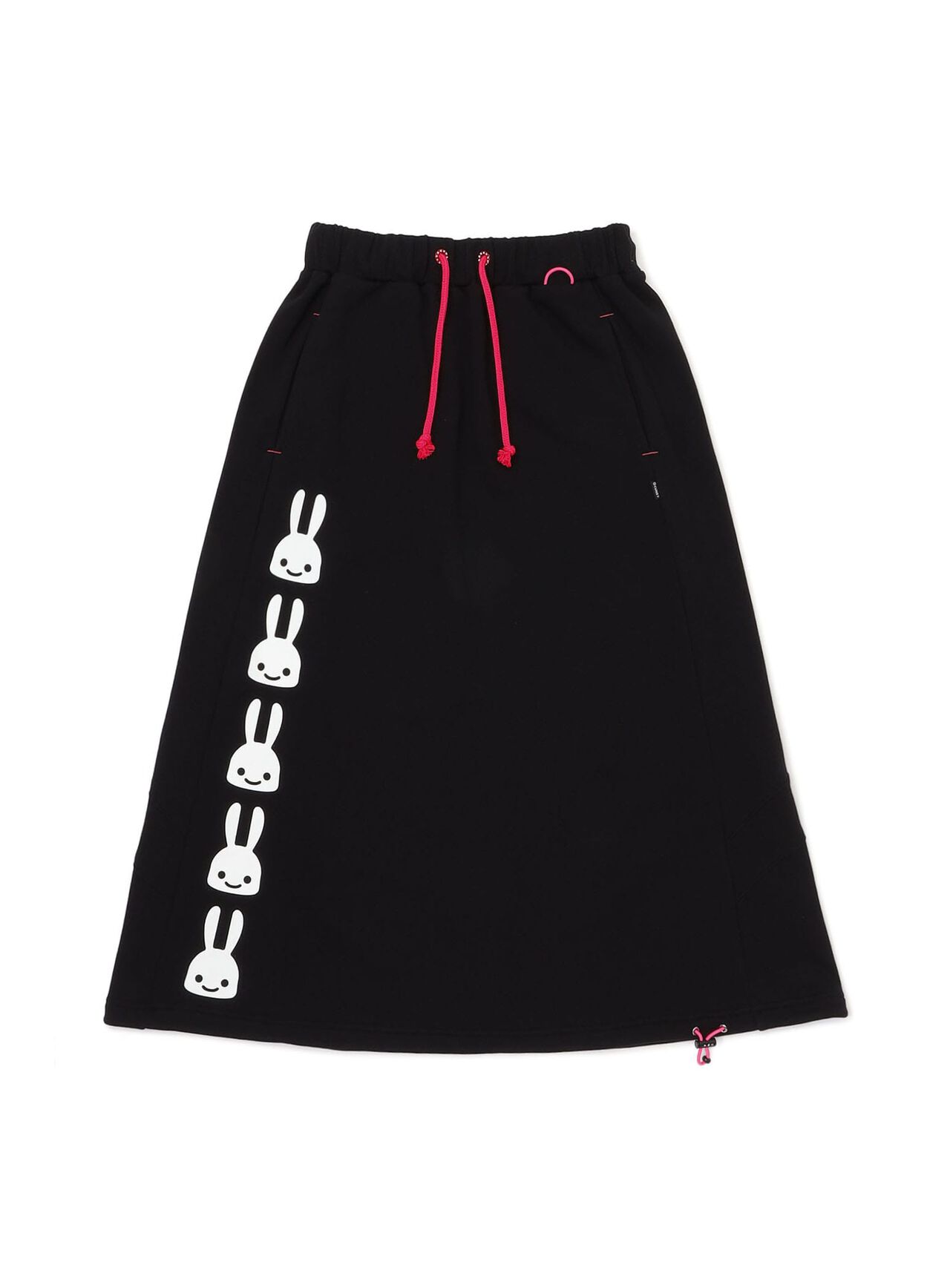 Sweat Skirt,BLACK, large image number 0