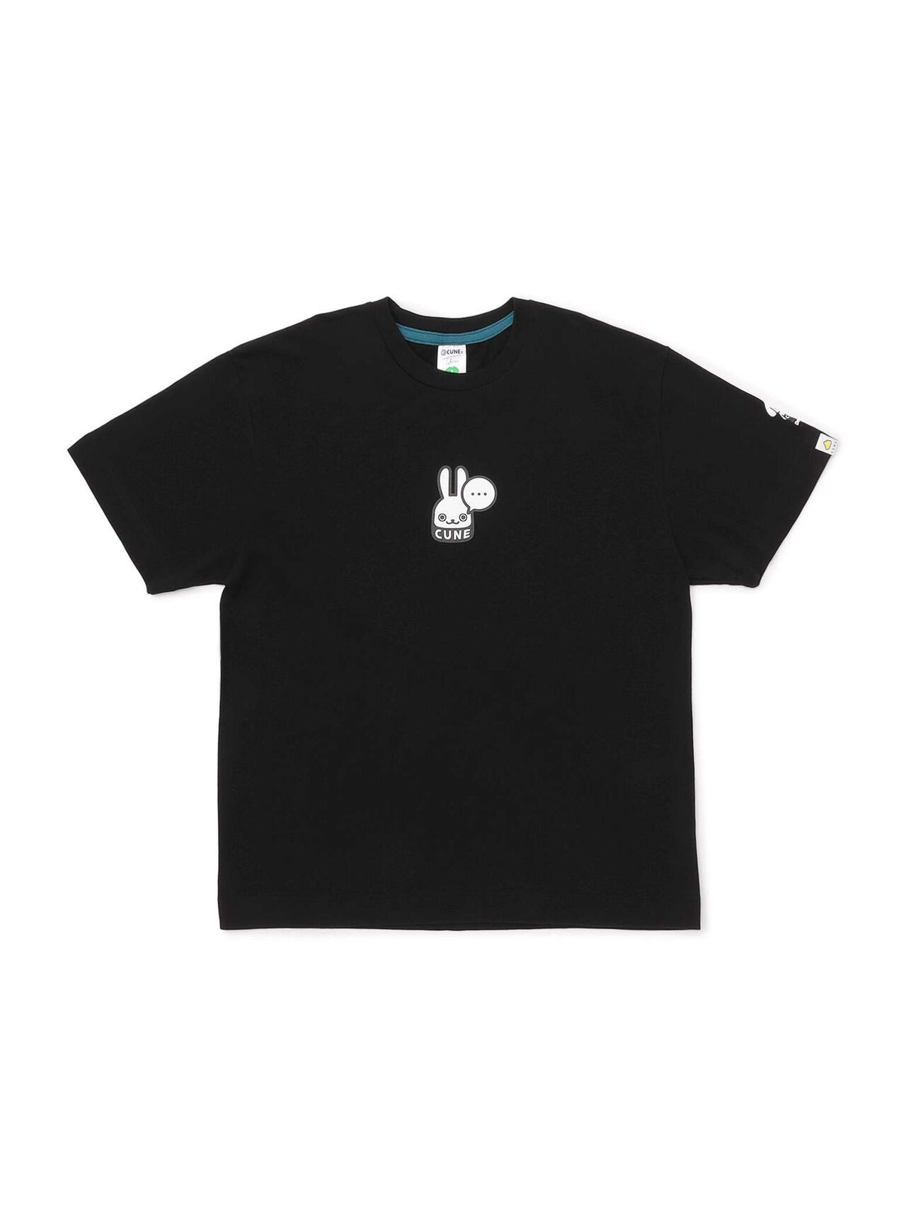 Dog and Human S/S Tee Hehehe,BLACK, large image number 0