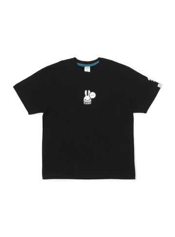 Dog and Human S/S Tee Hehehe,BLACK, small image number 0