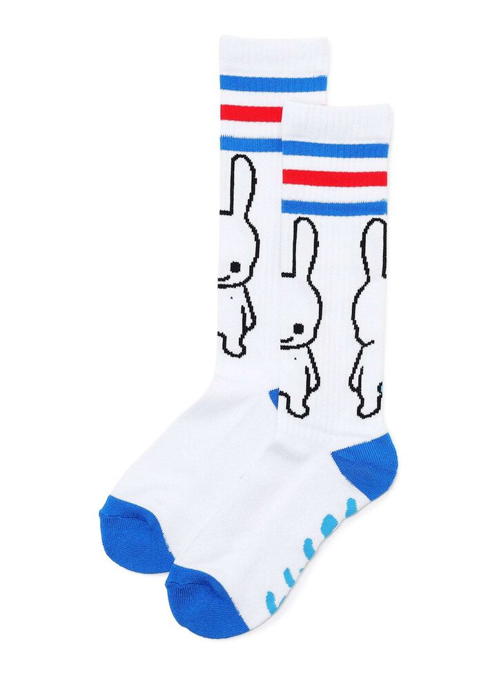 Line Bunny Socks,, medium