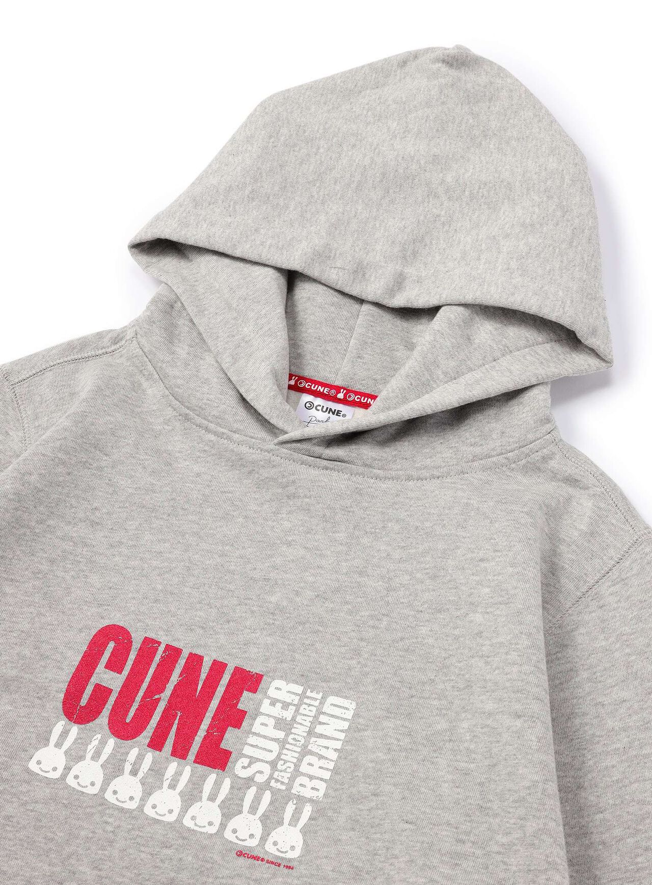 CUNE PULL PARKA Random Text,NAVY, large image number 2