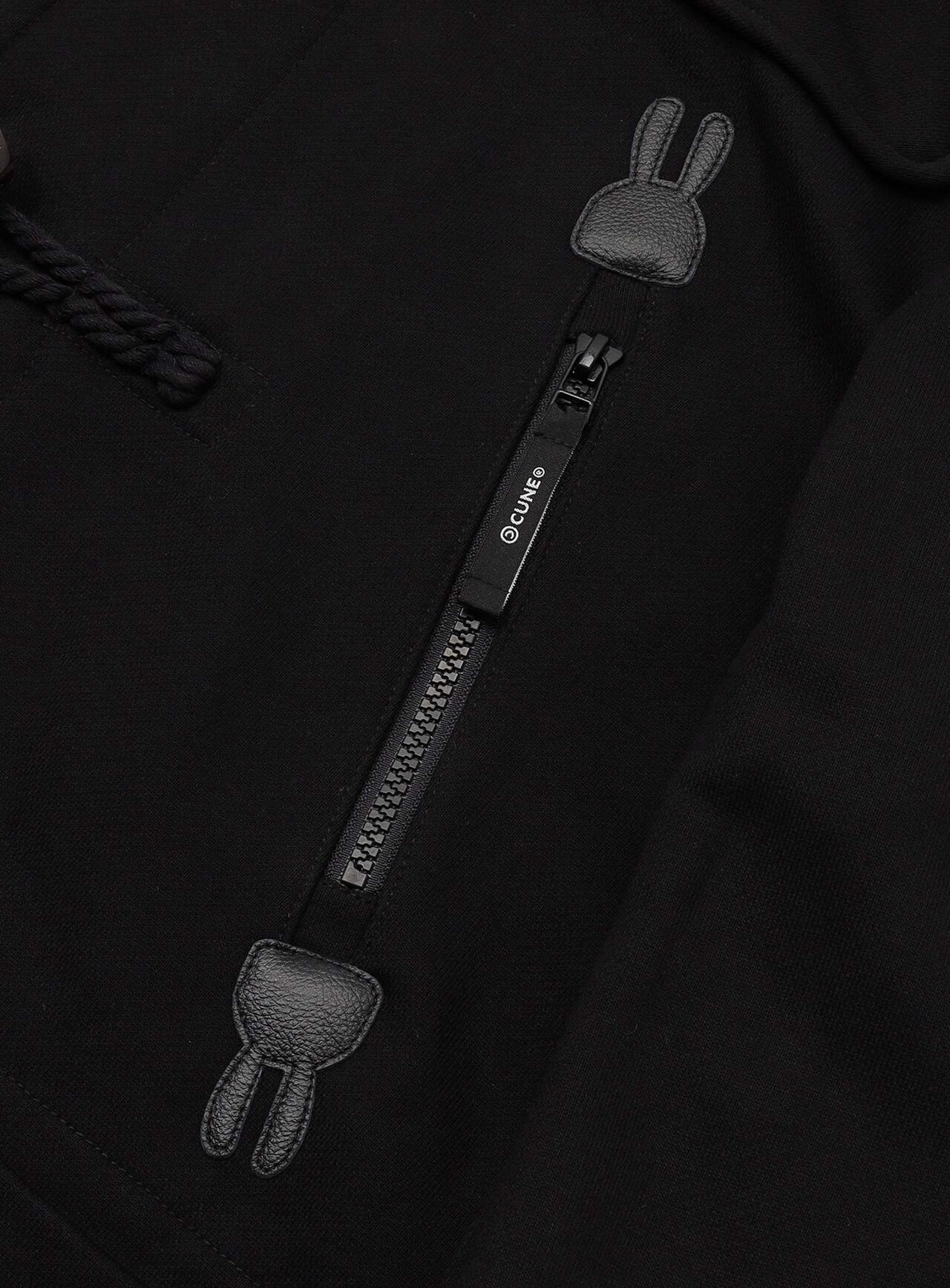 Hybrid Fleece Duffle Coat,, large image number 6